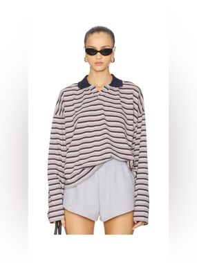 Lioness rebels jersey in noir stripe